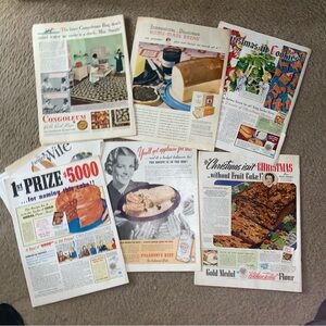 1934 39 Set Of 8 The Farmers Wife magazines- Feminist Artwork Gifts -Vintage